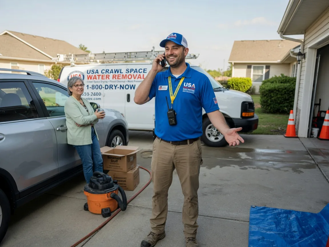 Crawl Space Water Removal Pearl River, LA FAQs